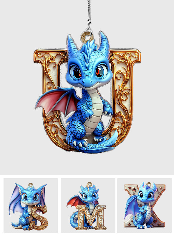 Bezaubernder Drache – Personalisierter Drachen-Autoanhänger