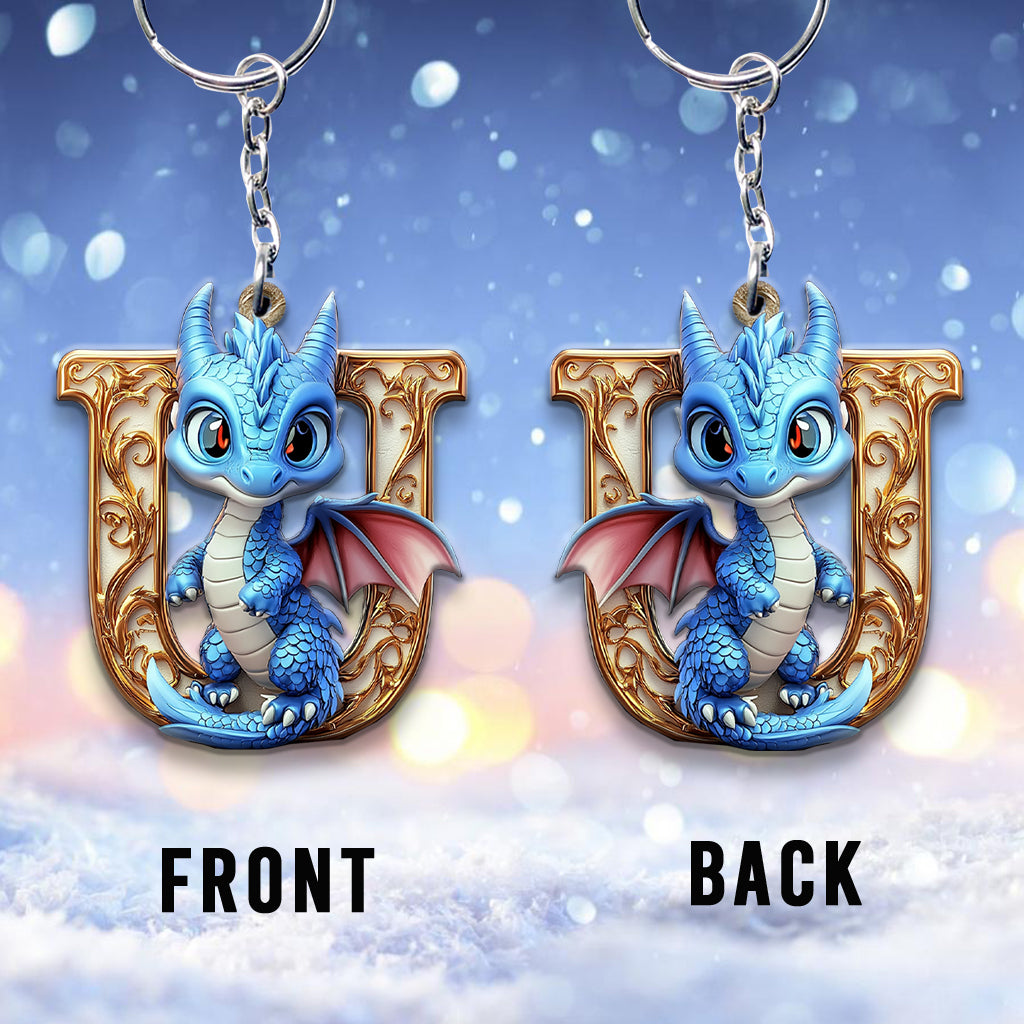 Bezaubernder Drache – Personalisierter Drachen-Schlüsselanhänger