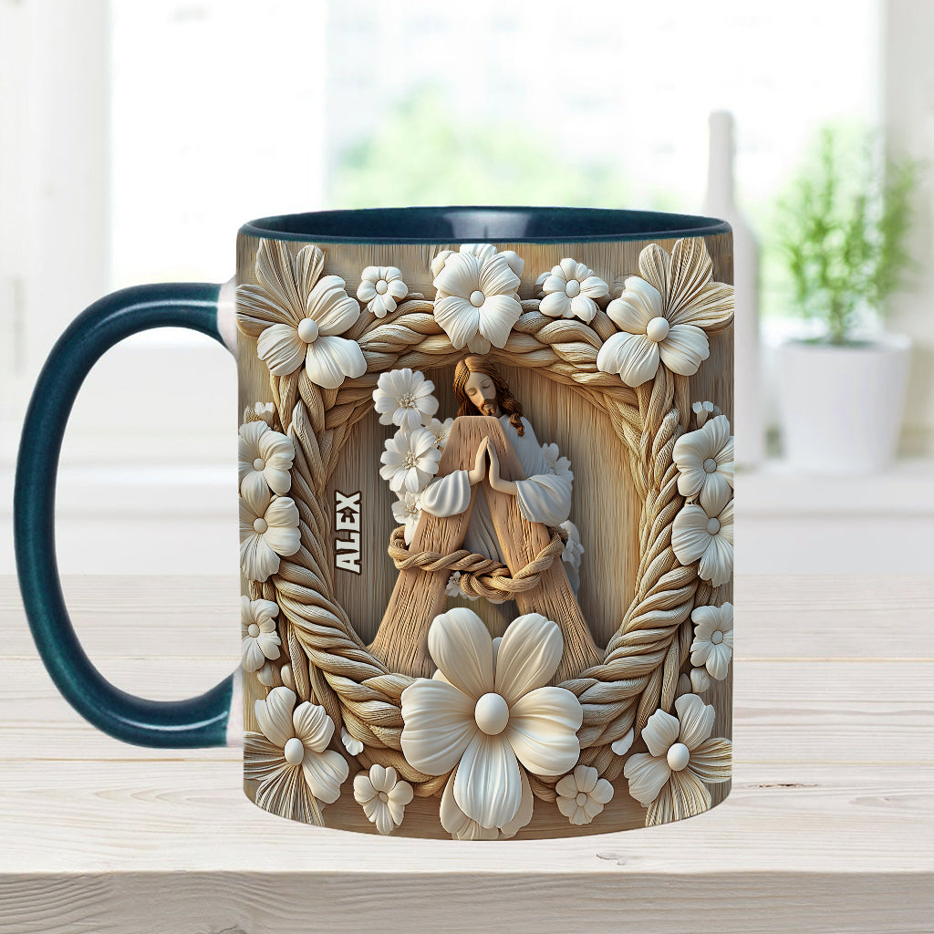 Faith Hope Love - Personalized Christian Accent Mug