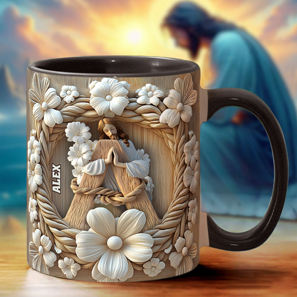 Faith Hope Love - Personalized Christian Accent Mug