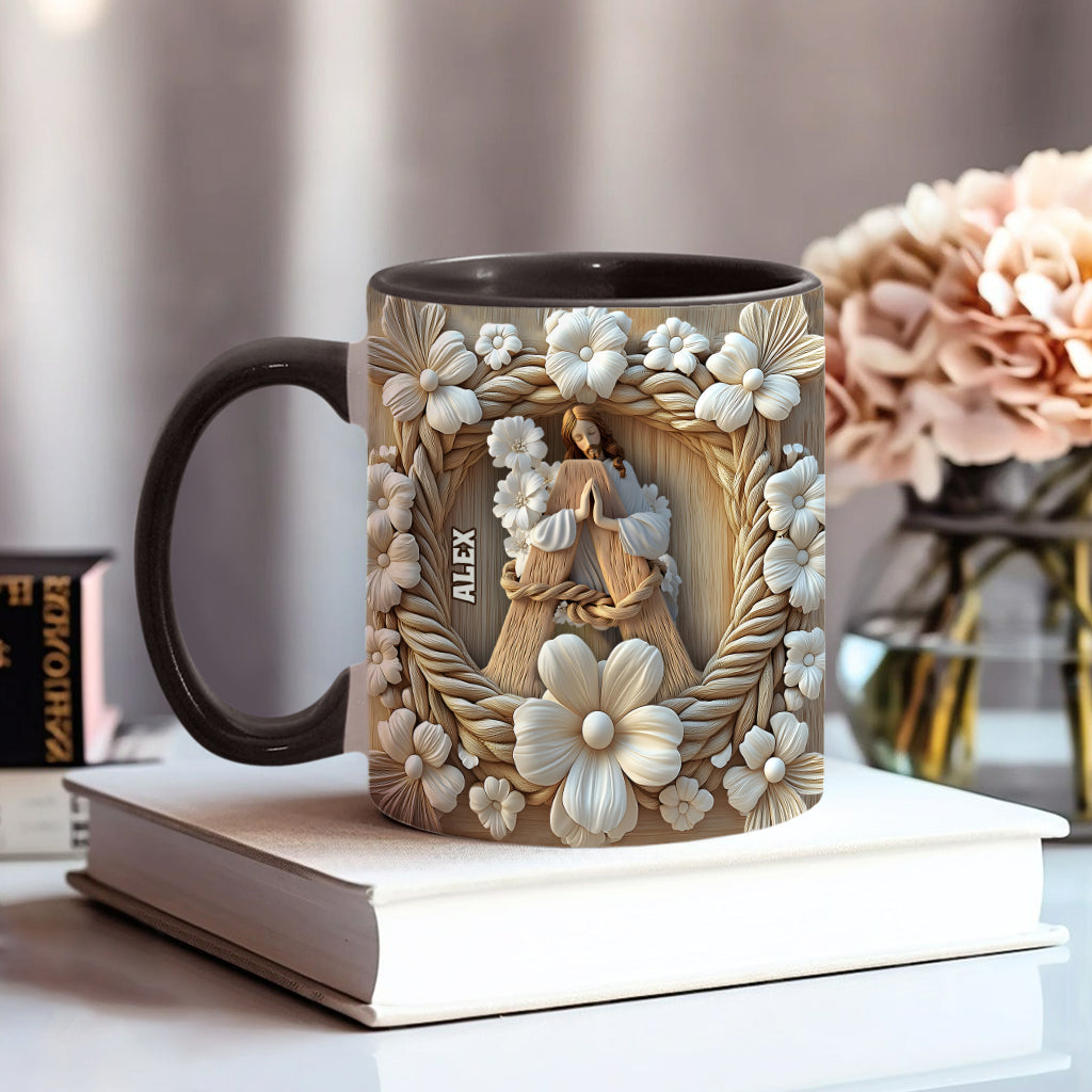 Faith Hope Love - Personalized Christian Accent Mug