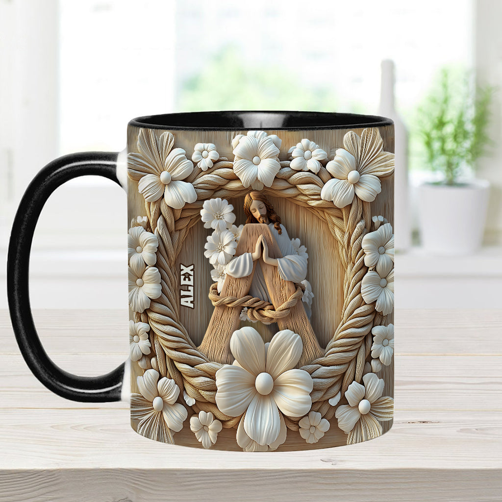Faith Hope Love - Personalized Christian Accent Mug