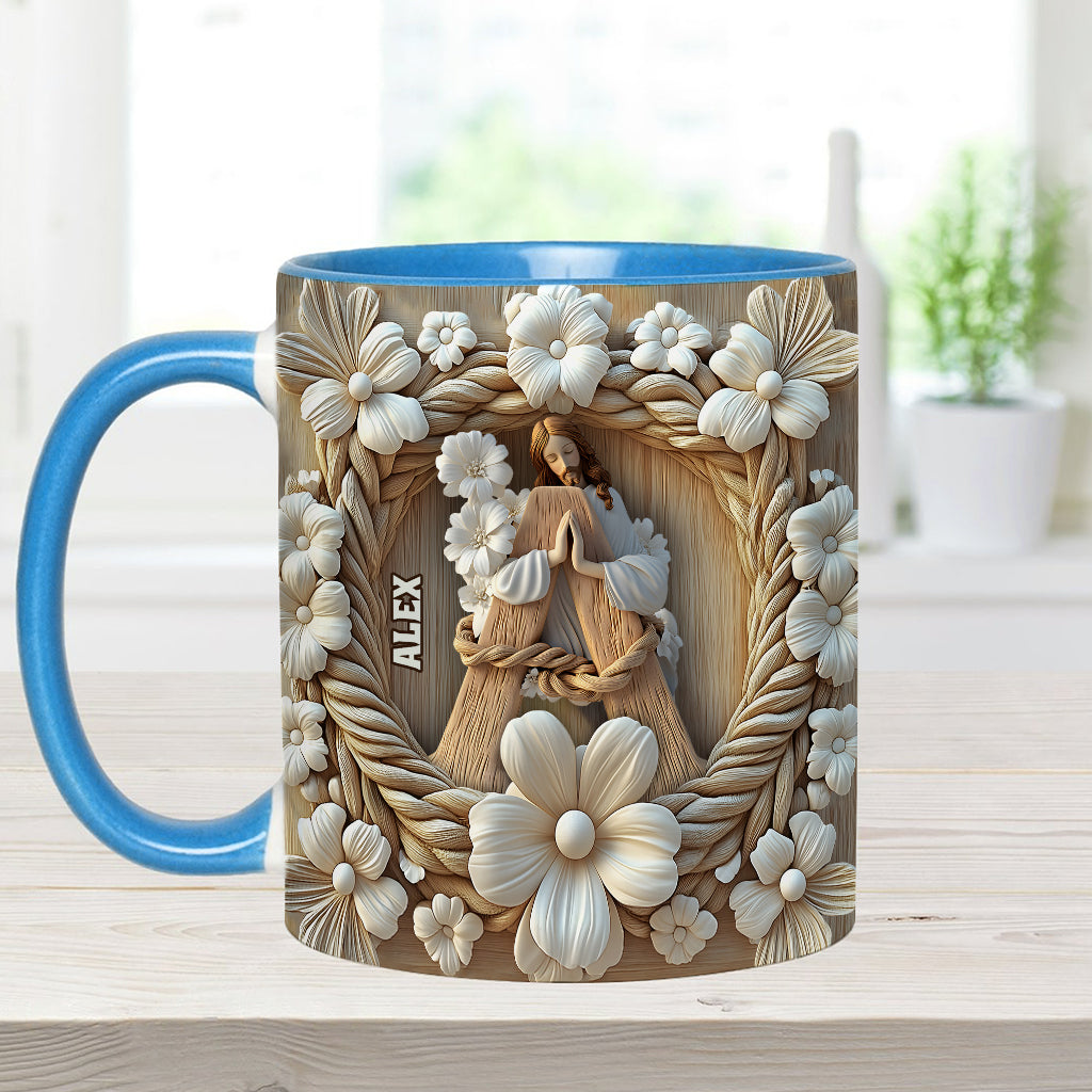 Faith Hope Love - Personalized Christian Accent Mug