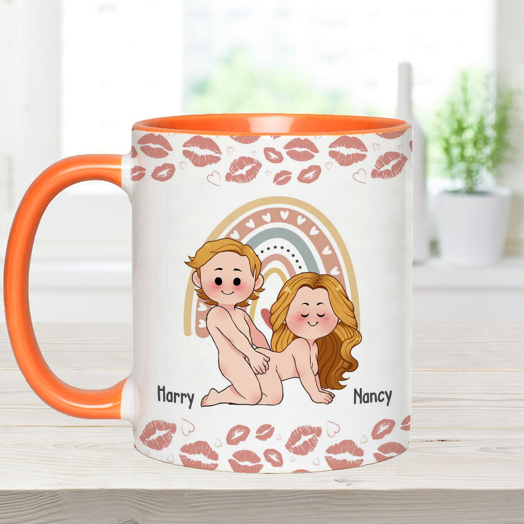 Auch nach all den Jahren liebe ich dich immer noch – personalisierte Tasse für Paare