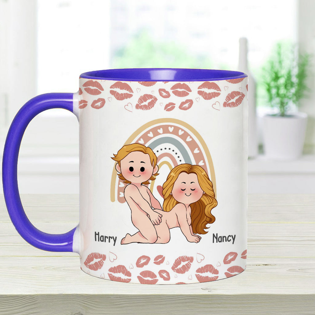 Auch nach all den Jahren liebe ich dich immer noch – personalisierte Tasse für Paare