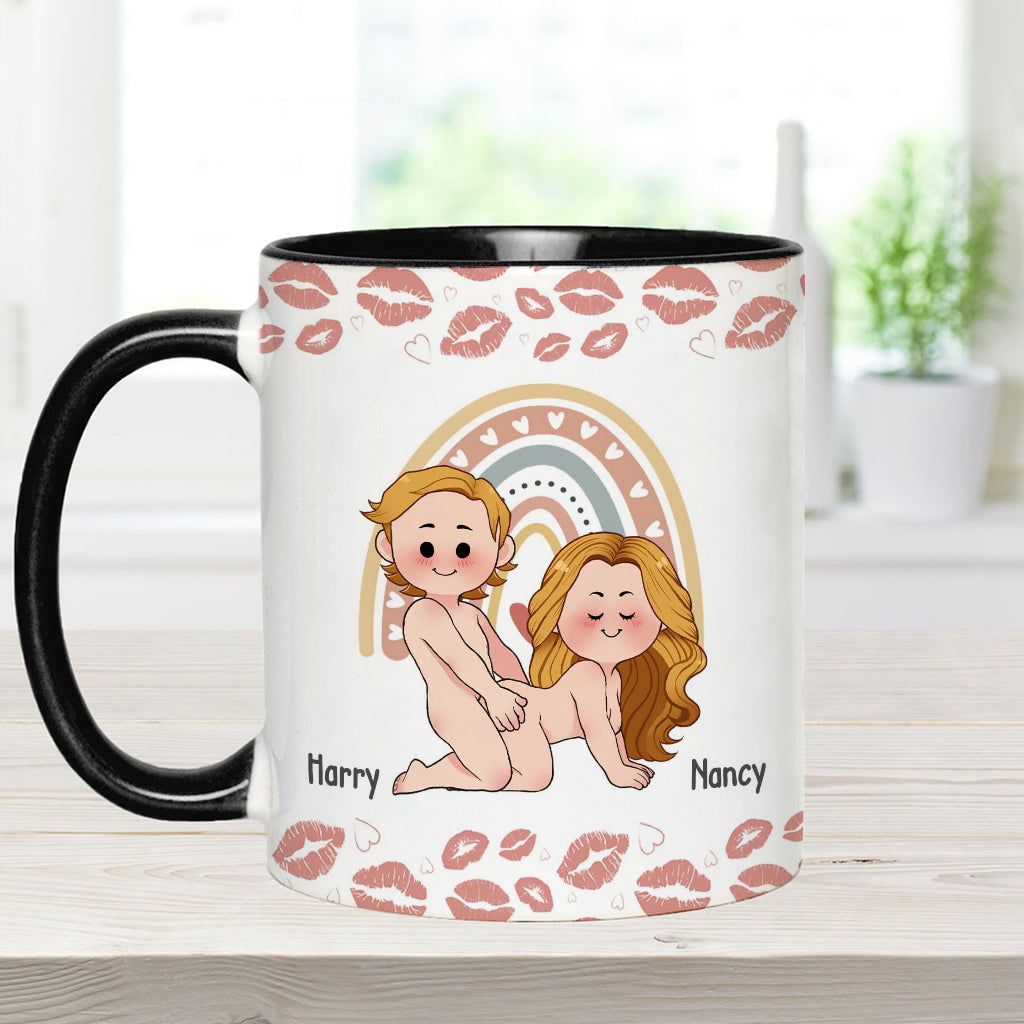 Auch nach all den Jahren liebe ich dich immer noch – personalisierte Tasse für Paare