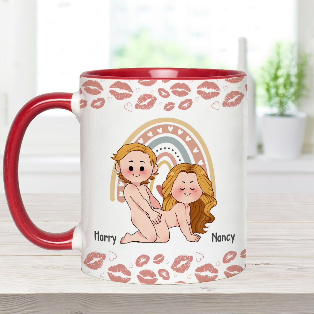 Auch nach all den Jahren liebe ich dich immer noch – personalisierte Tasse für Paare