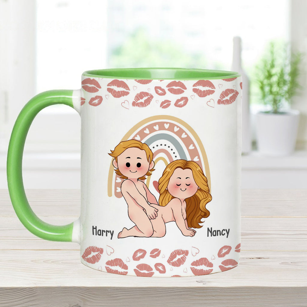 Auch nach all den Jahren liebe ich dich immer noch – personalisierte Tasse für Paare