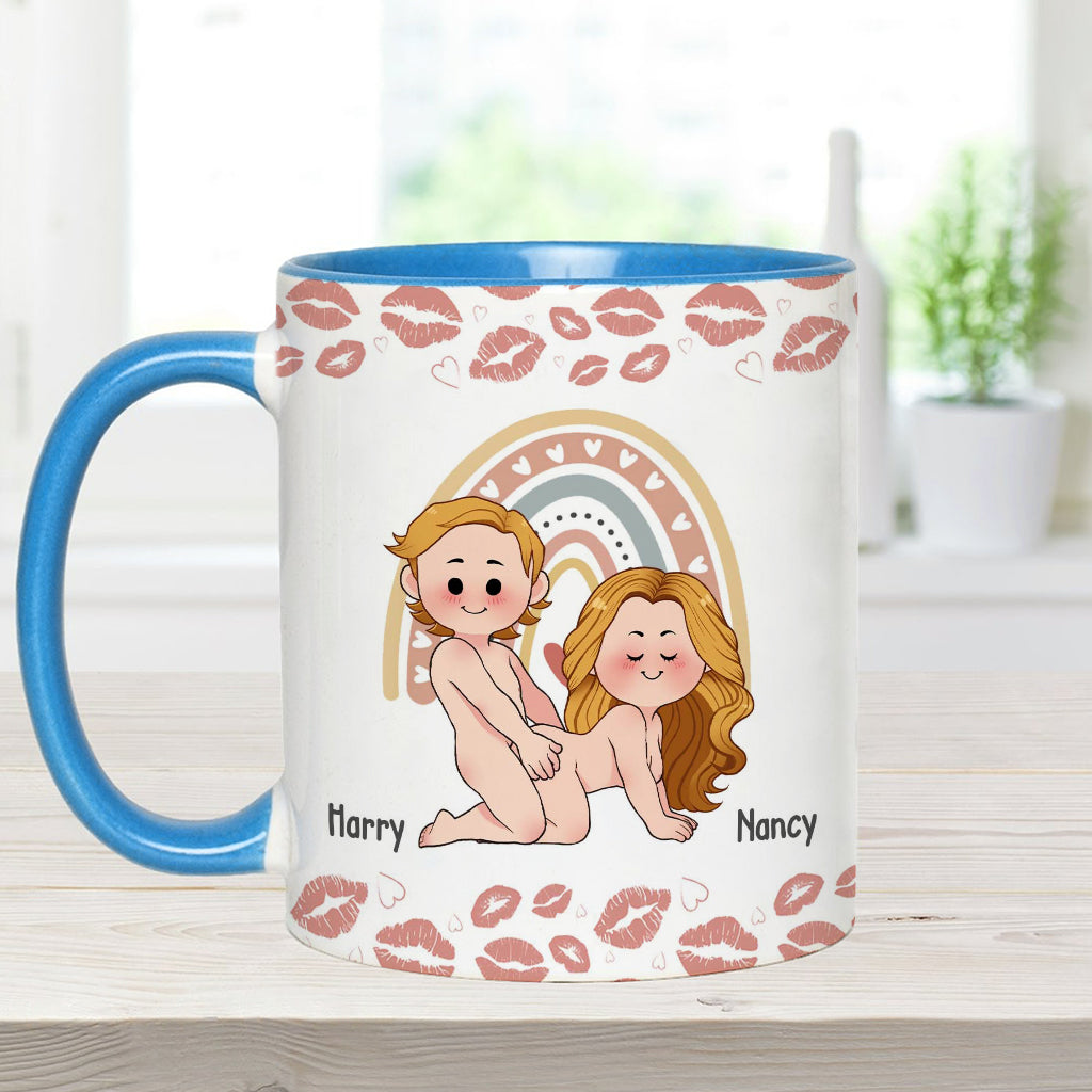 Auch nach all den Jahren liebe ich dich immer noch – personalisierte Tasse für Paare