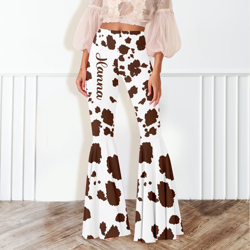 Love Highland Cow – Personalisierte Schlagleggings