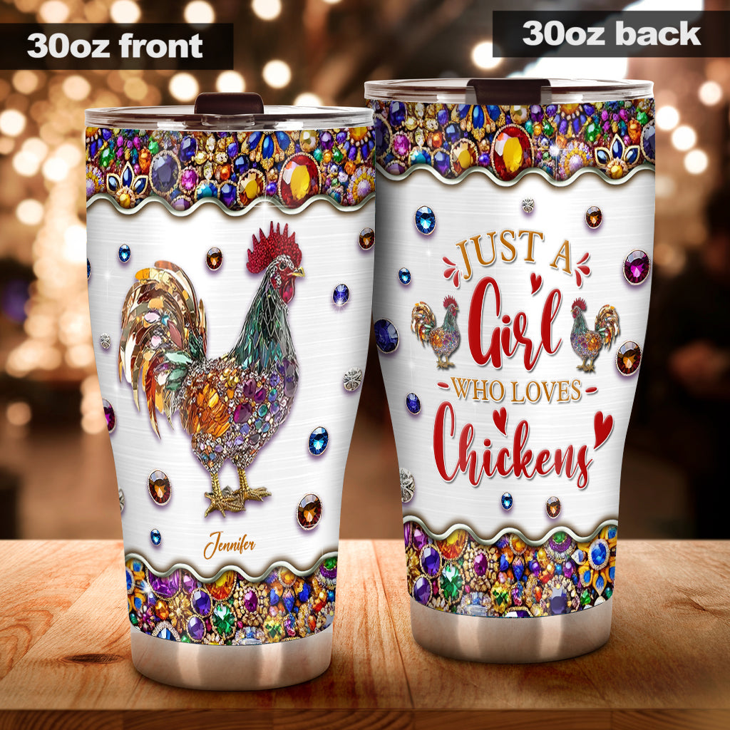 Sparker Rooster - Personalized Chicken Tumbler