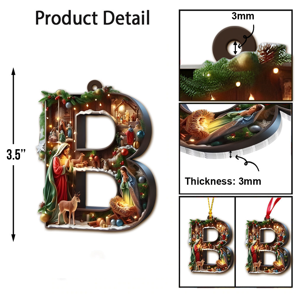 Heiliges Alphabet – Personalisierter christlicher Schmuck