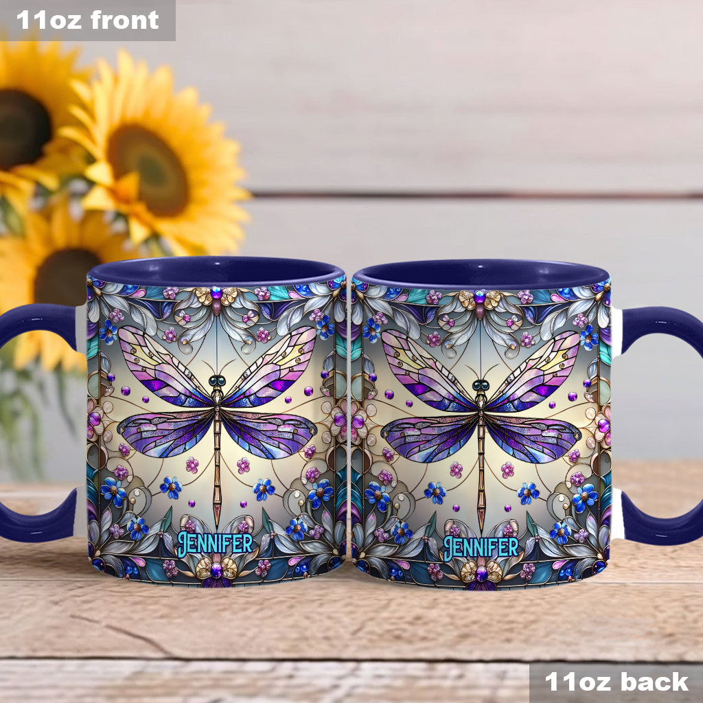 Green Lady - Personalized Gardening Accent Mug