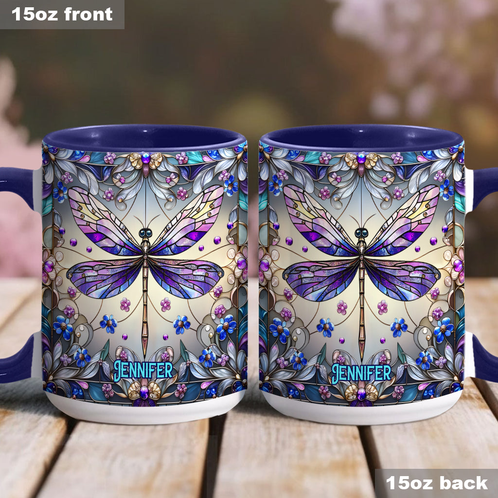 Green Lady - Personalized Gardening Accent Mug