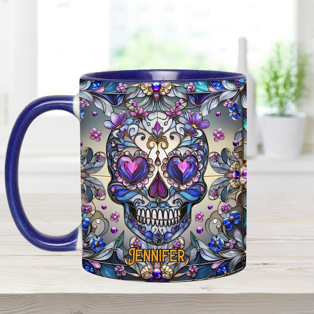 Love Skulls - Personalized Skull Accent Mug