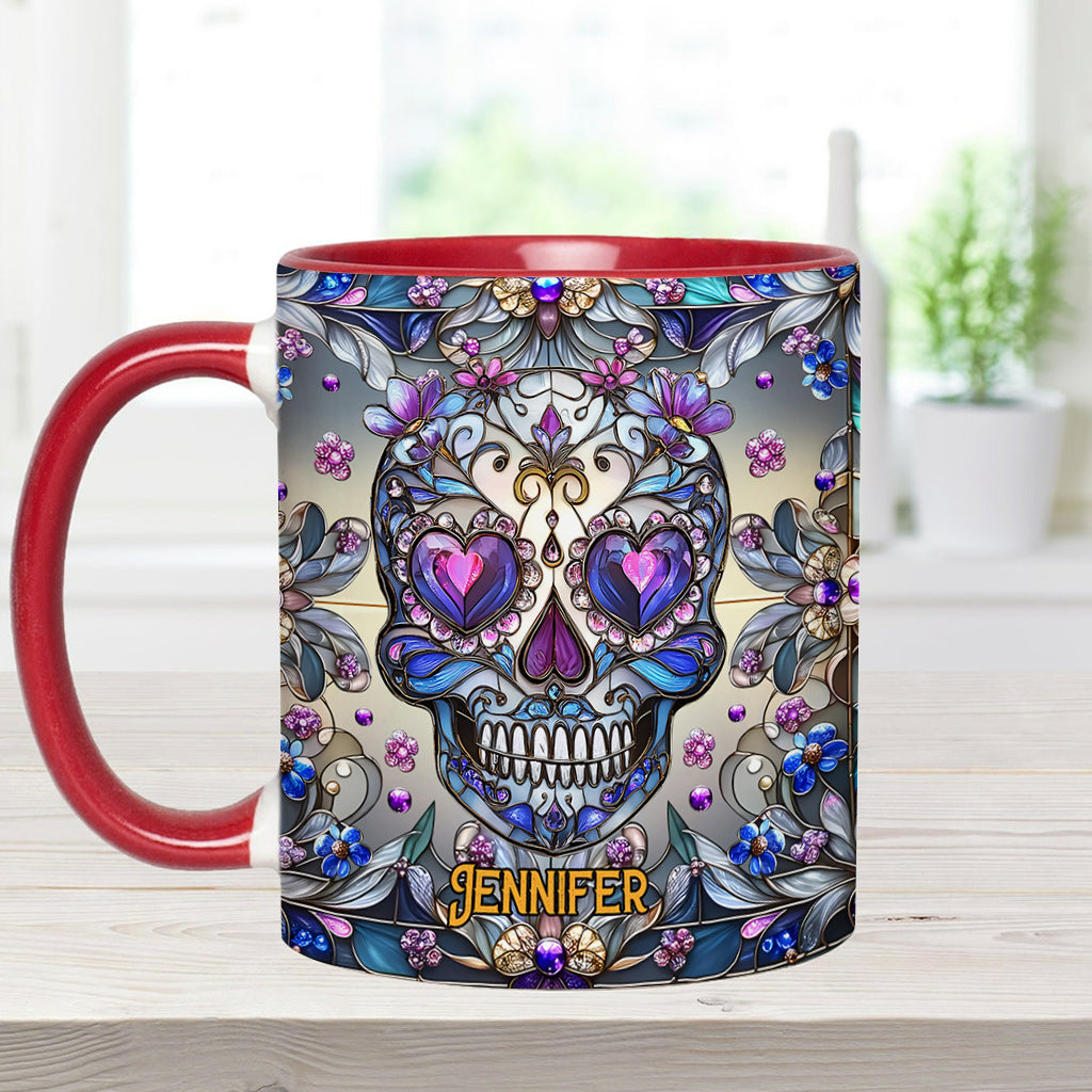 Love Skulls - Personalized Skull Accent Mug