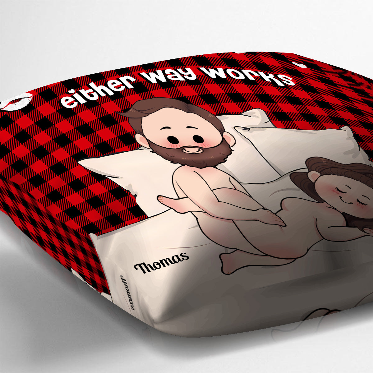 Ich liebe dich – Personalisiertes Pärchenkissen