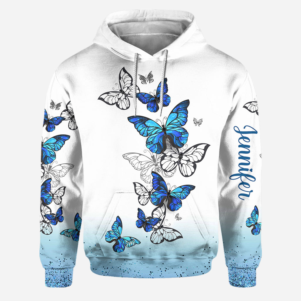 Schmetterlinge lieben – Personalisierter Schmetterlings-Hoodie und Leggings