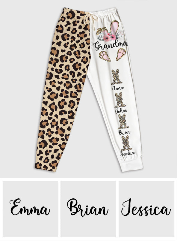 Best Grandma/ Mom Ever - Personalized Grandma Unisex Sweatpants