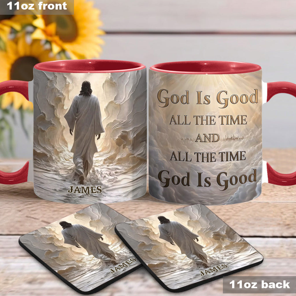 Gott ist immer gut – Personalisierte Tasse mit christlichem Akzent