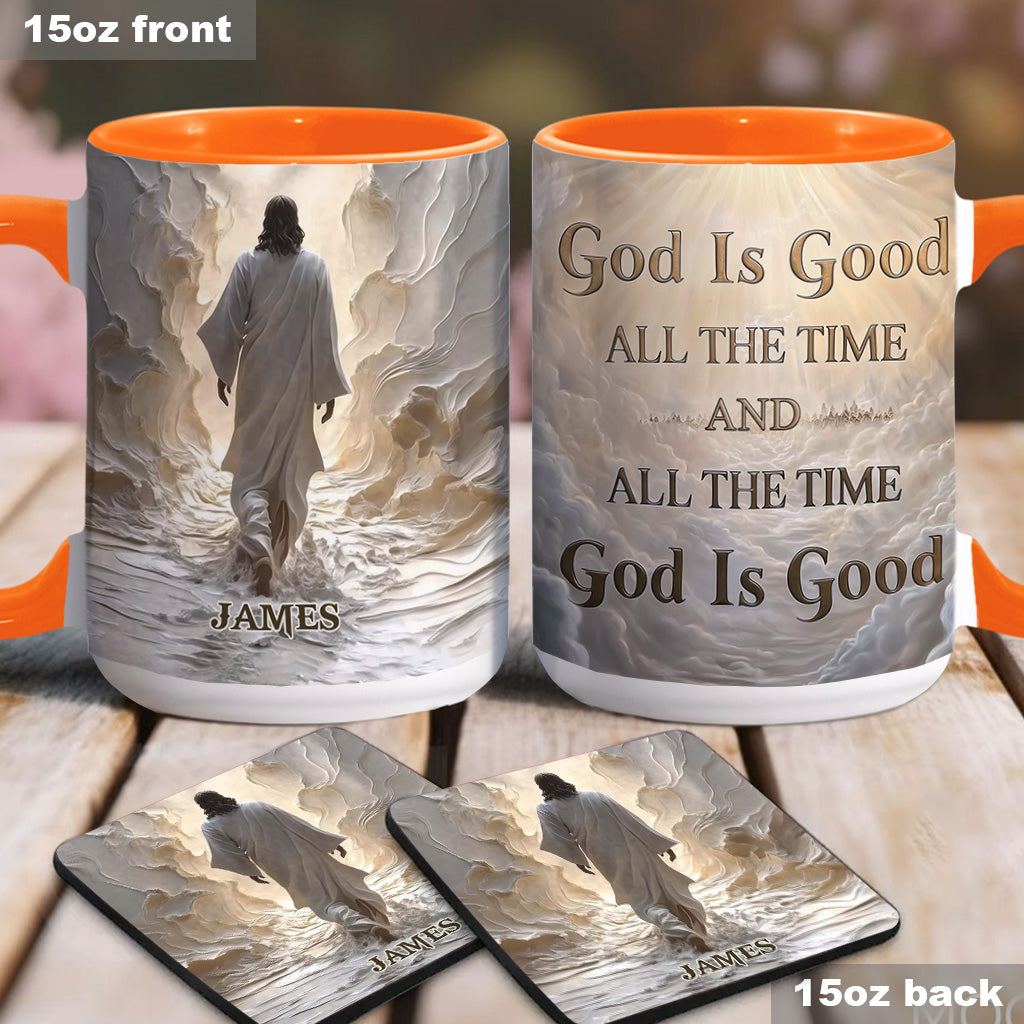 Gott ist immer gut – Personalisierte Tasse mit christlichem Akzent