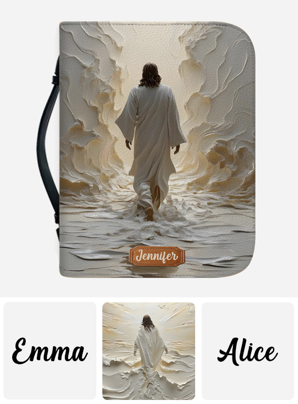 Gott ist immer gut – Personalisierte christliche Bibelhülle aus Leder