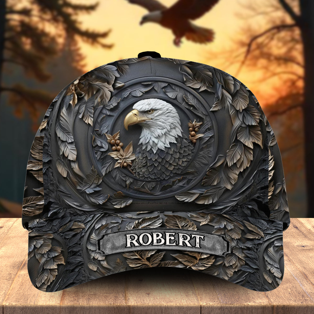 Strong Eagle – Personalisierte Weißkopfseeadler-Klassikkappe