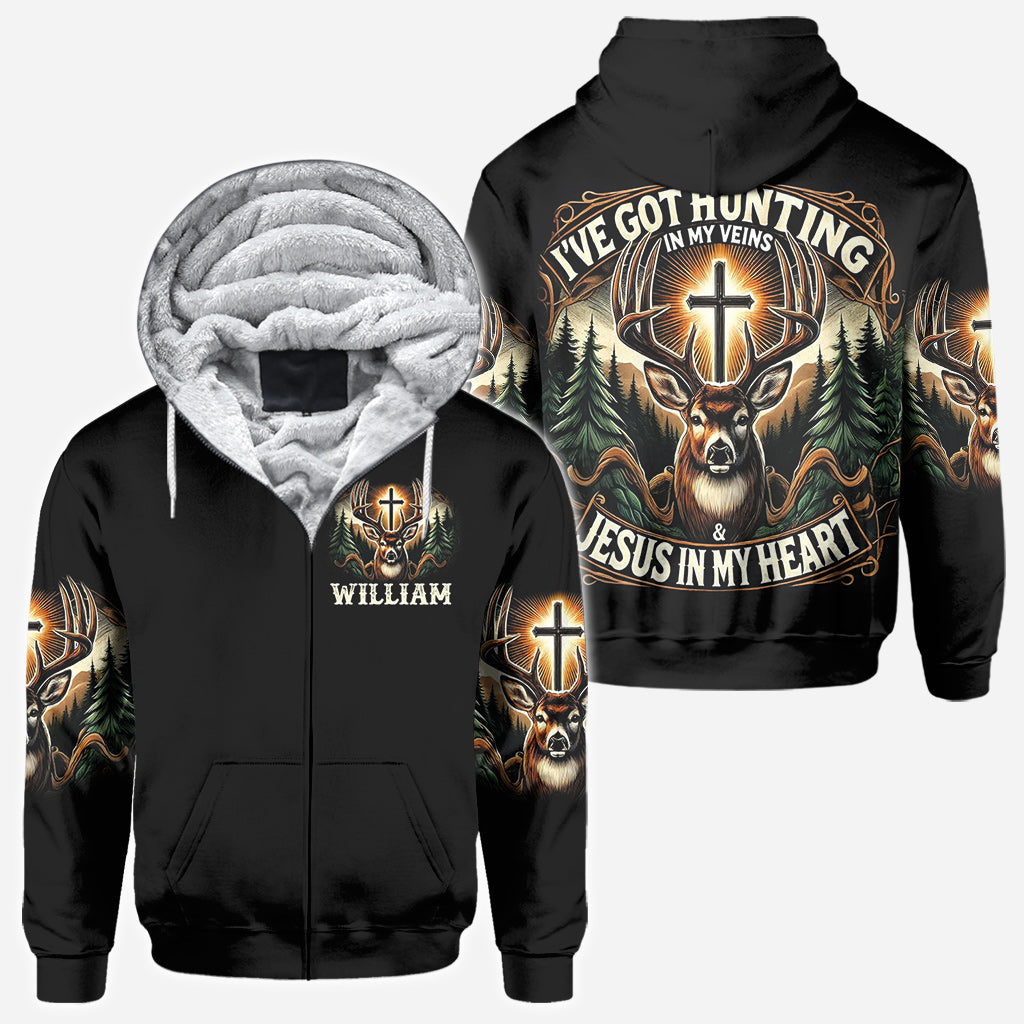 Liebe zur Jagd – Personalisiertes Jagd-T-Shirt