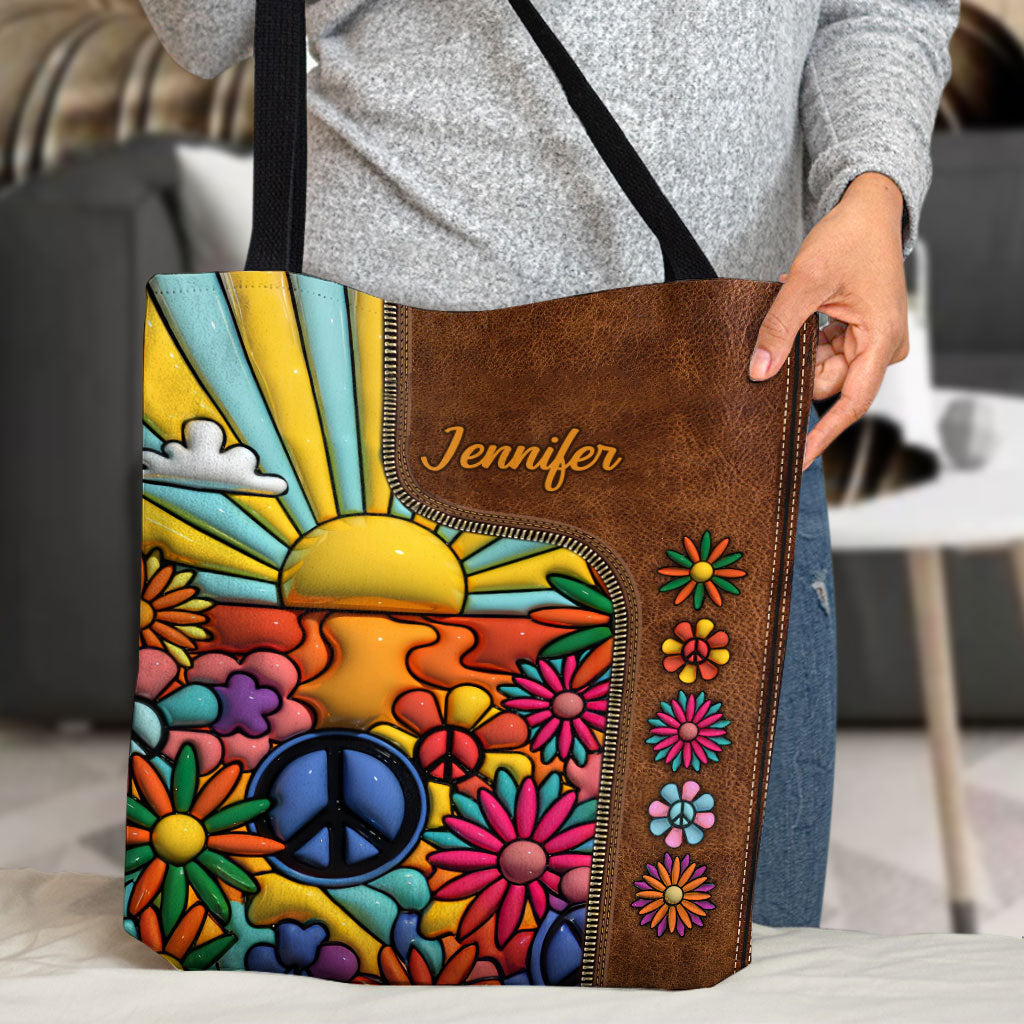 Hippie Soul – Personalisierte Hippie-Tragetasche