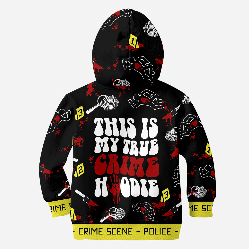 True Crime Hoodie – Personalisiertes Shirt