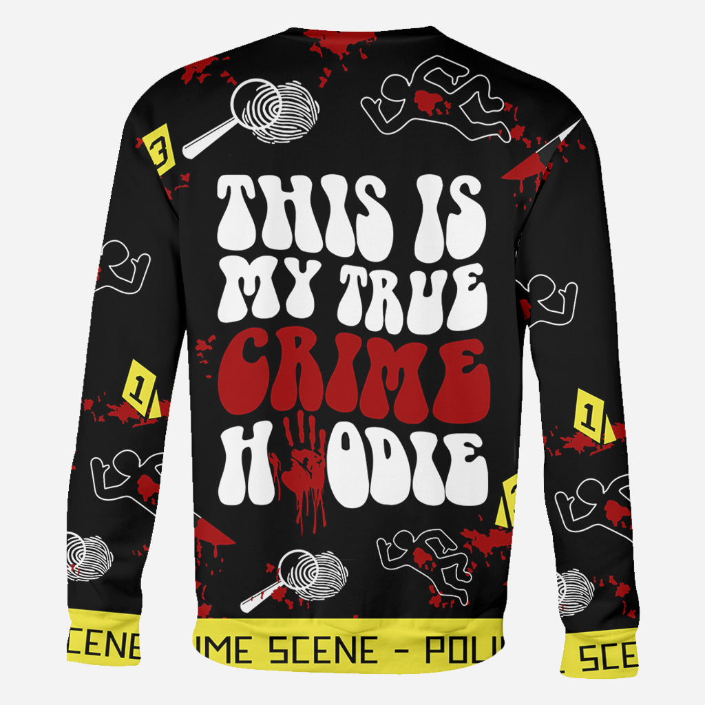 True Crime Hoodie – Personalisiertes Shirt