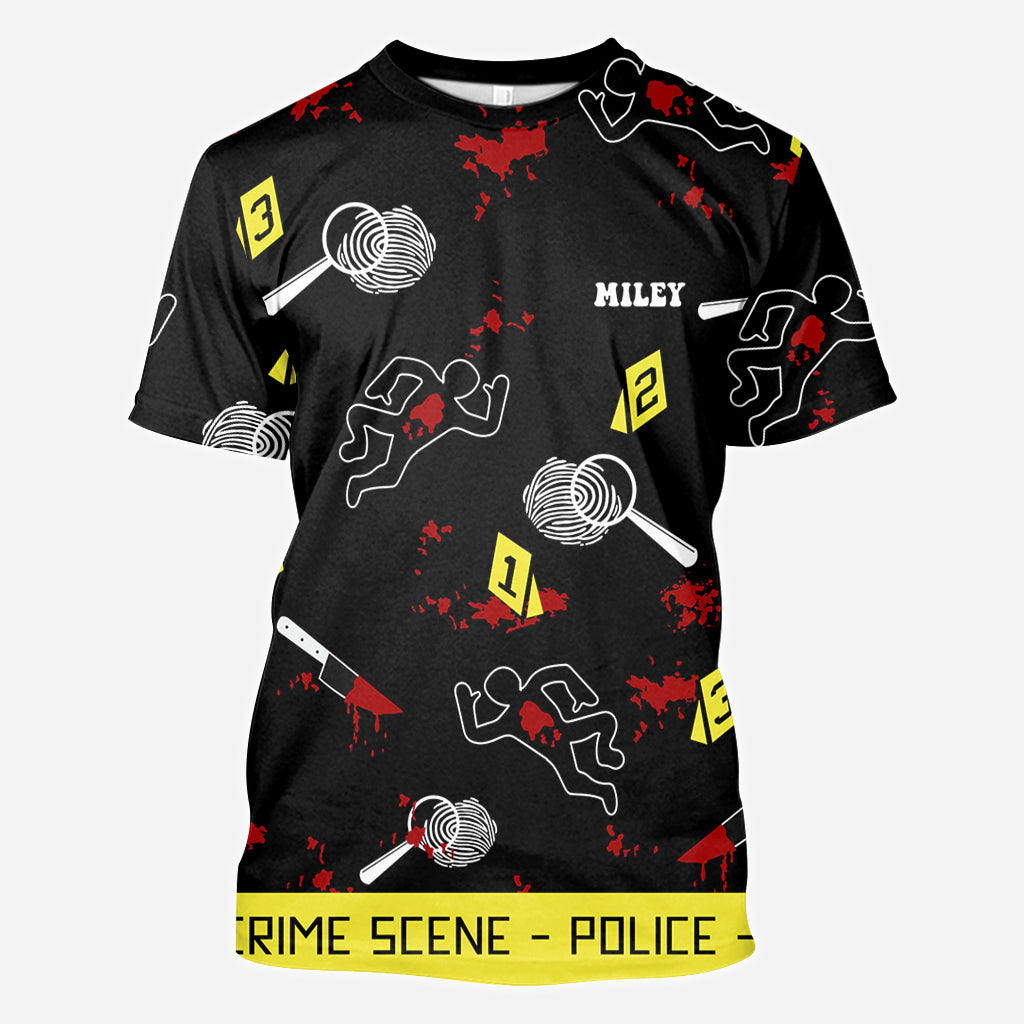 True Crime Hoodie – Personalisiertes Shirt