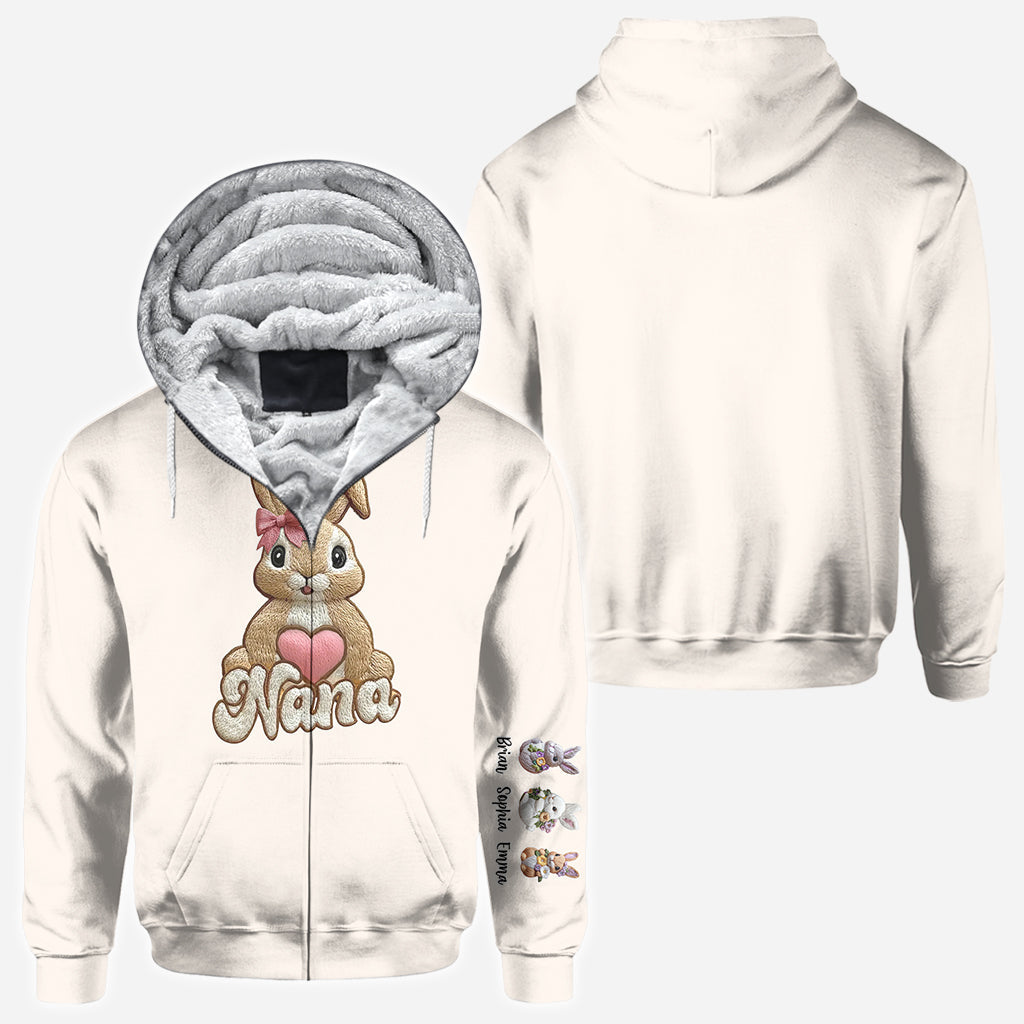 Mamas/Nanas kleine Häschen - Personalisiertes Oma-Shirt