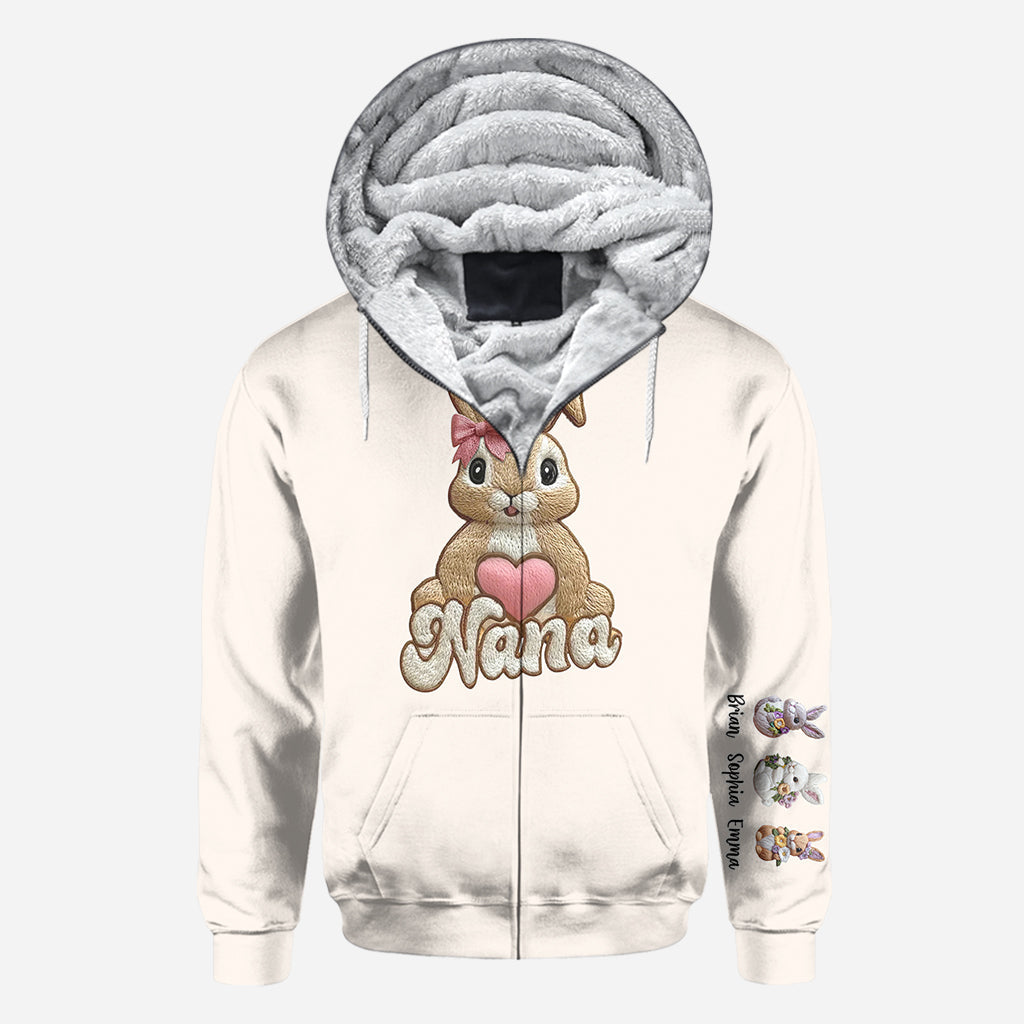 Mamas/Nanas kleine Häschen - Personalisiertes Oma-Shirt