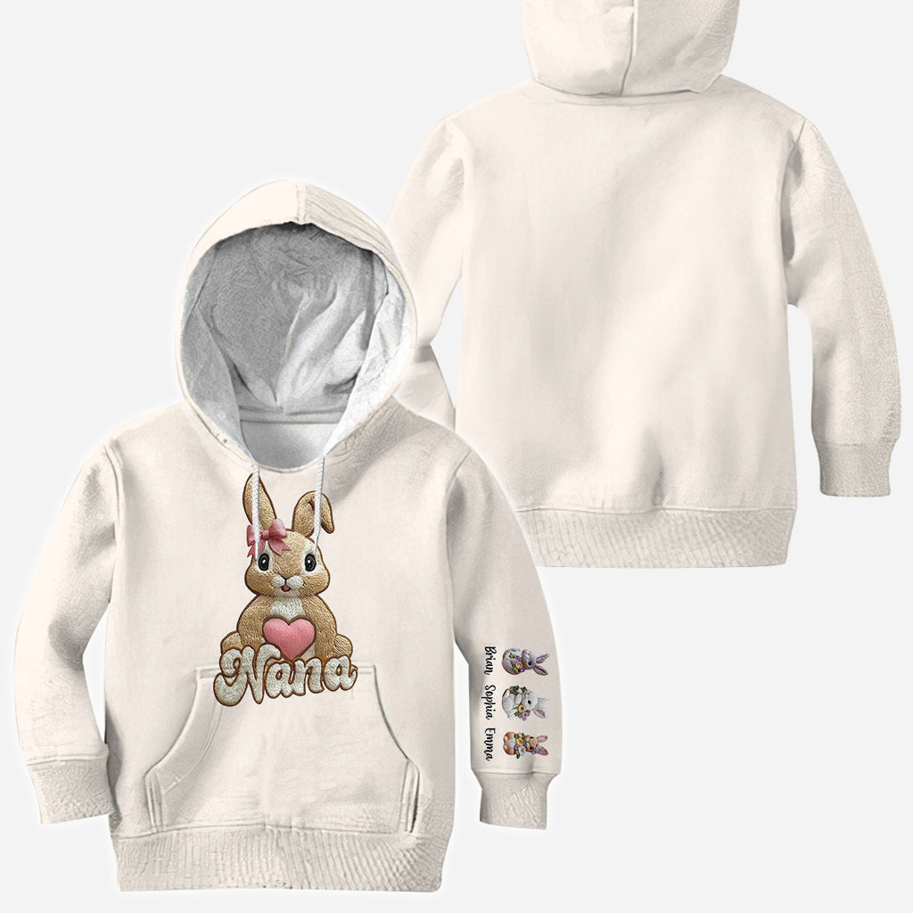 Mamas/Nanas kleine Häschen - Personalisiertes Oma-Shirt