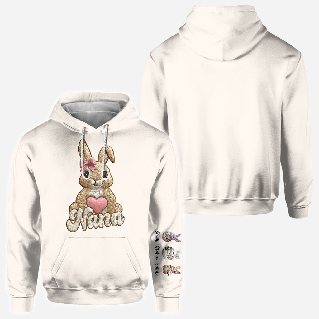 Mamas/Nanas kleine Häschen - Personalisiertes Oma-Shirt