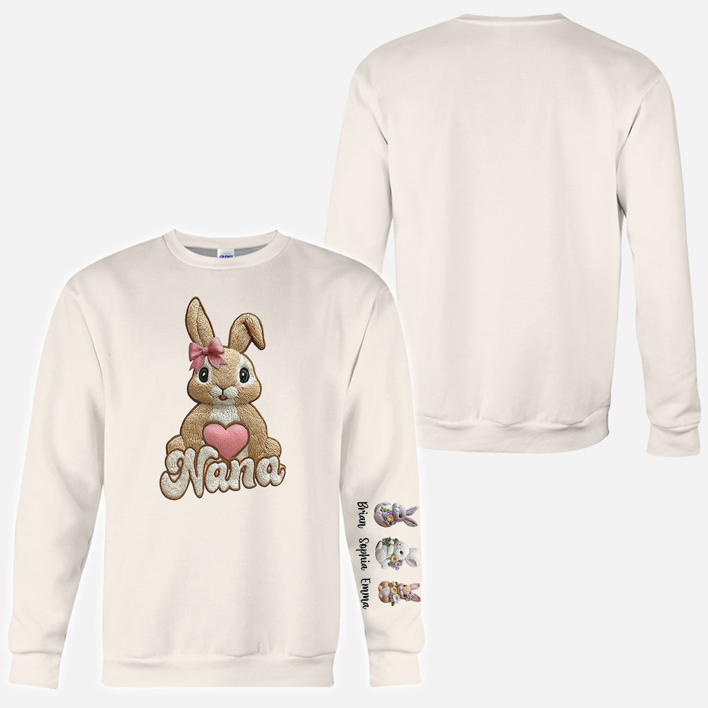 Mamas/Nanas kleine Häschen - Personalisiertes Oma-Shirt