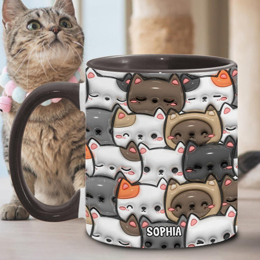 Yes I Do Need All These Cats - Personalized Cat Accent Mug