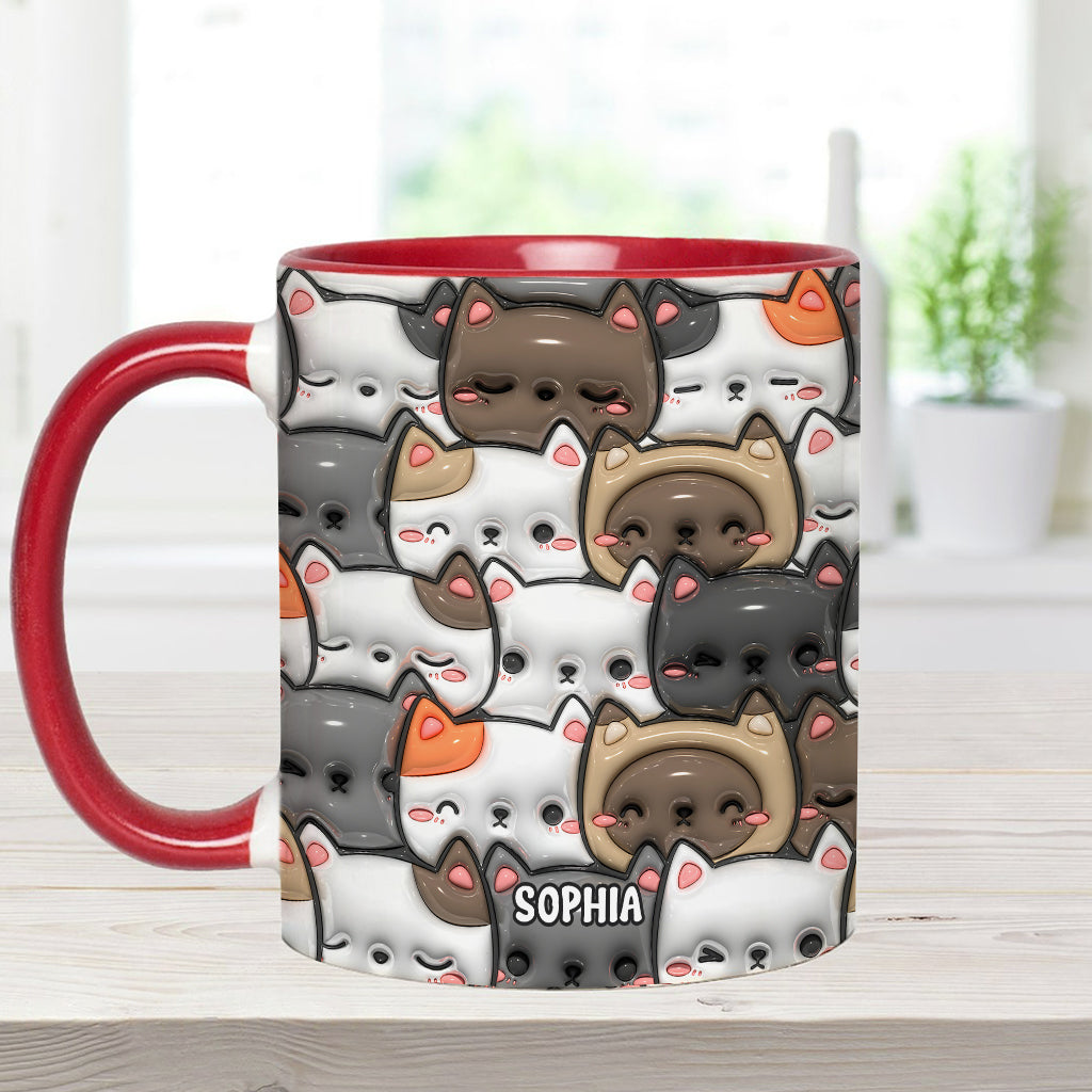 Yes I Do Need All These Cats - Personalized Cat Accent Mug