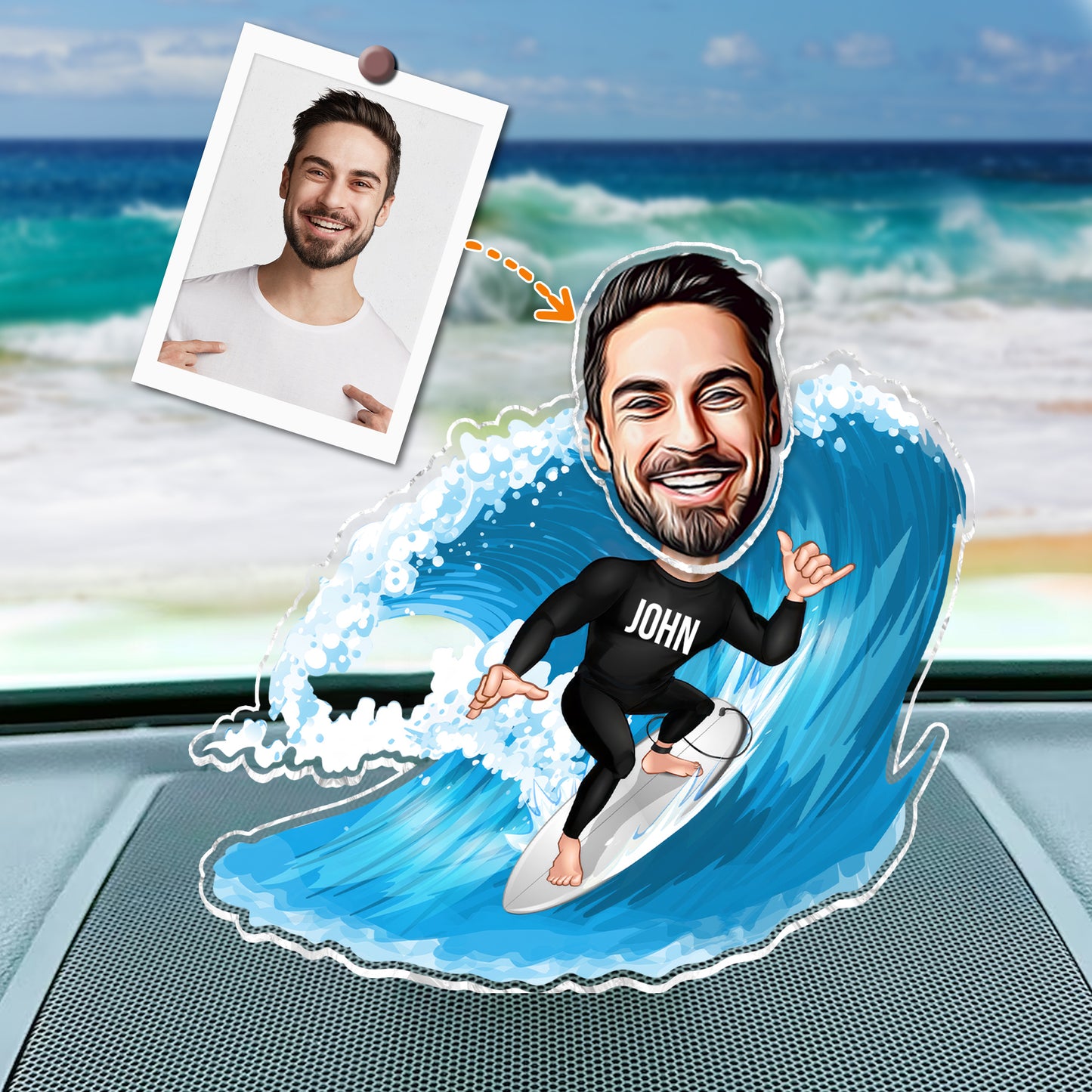 Alles wird dich umbringen, also wähle etwas Lustiges – personalisiertes Surf-Shaking-Headset