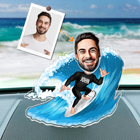 Everything Will Kill You so Choose Something Fun - Personalized Surfing Custom Shaking Head