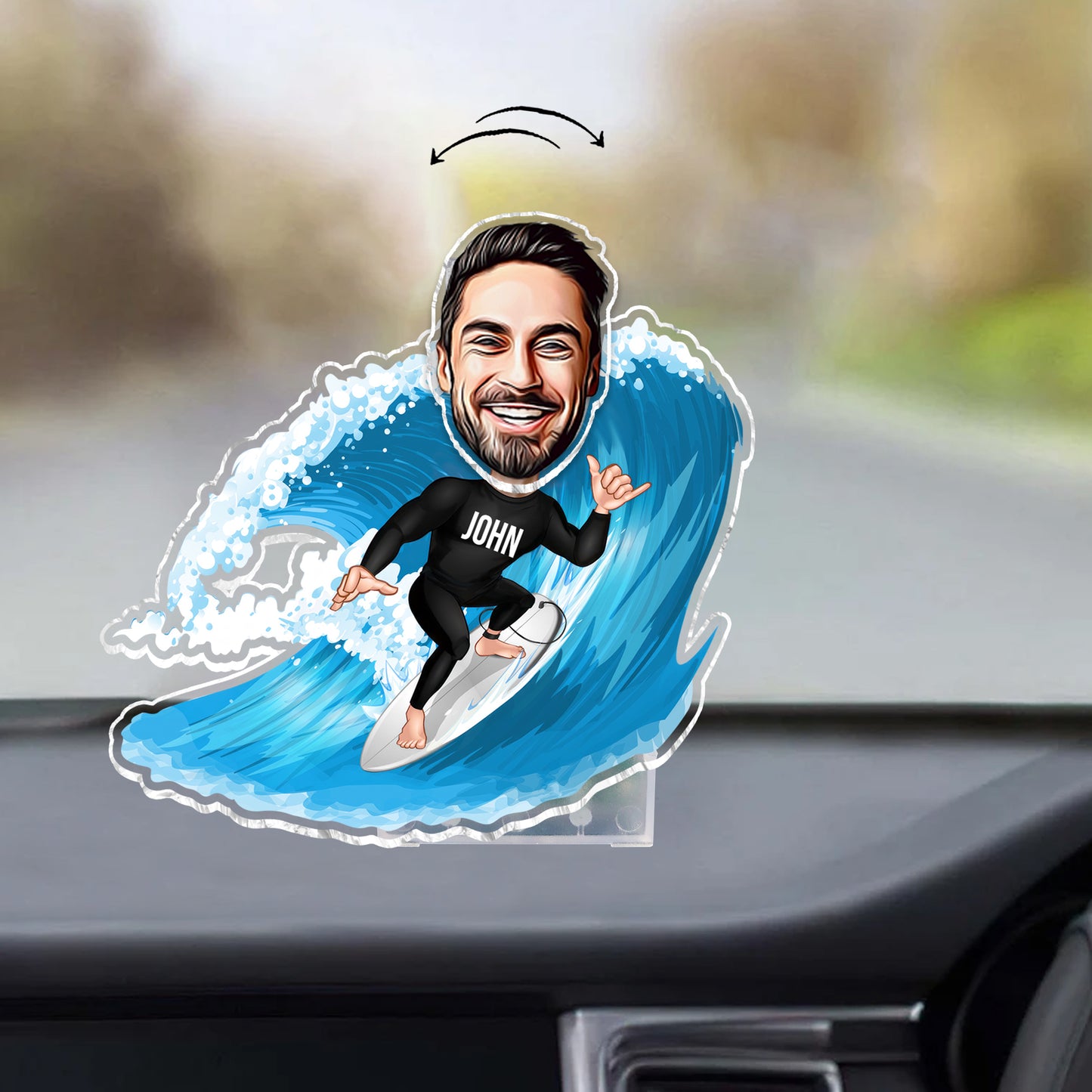 Alles wird dich umbringen, also wähle etwas Lustiges – personalisiertes Surf-Shaking-Headset