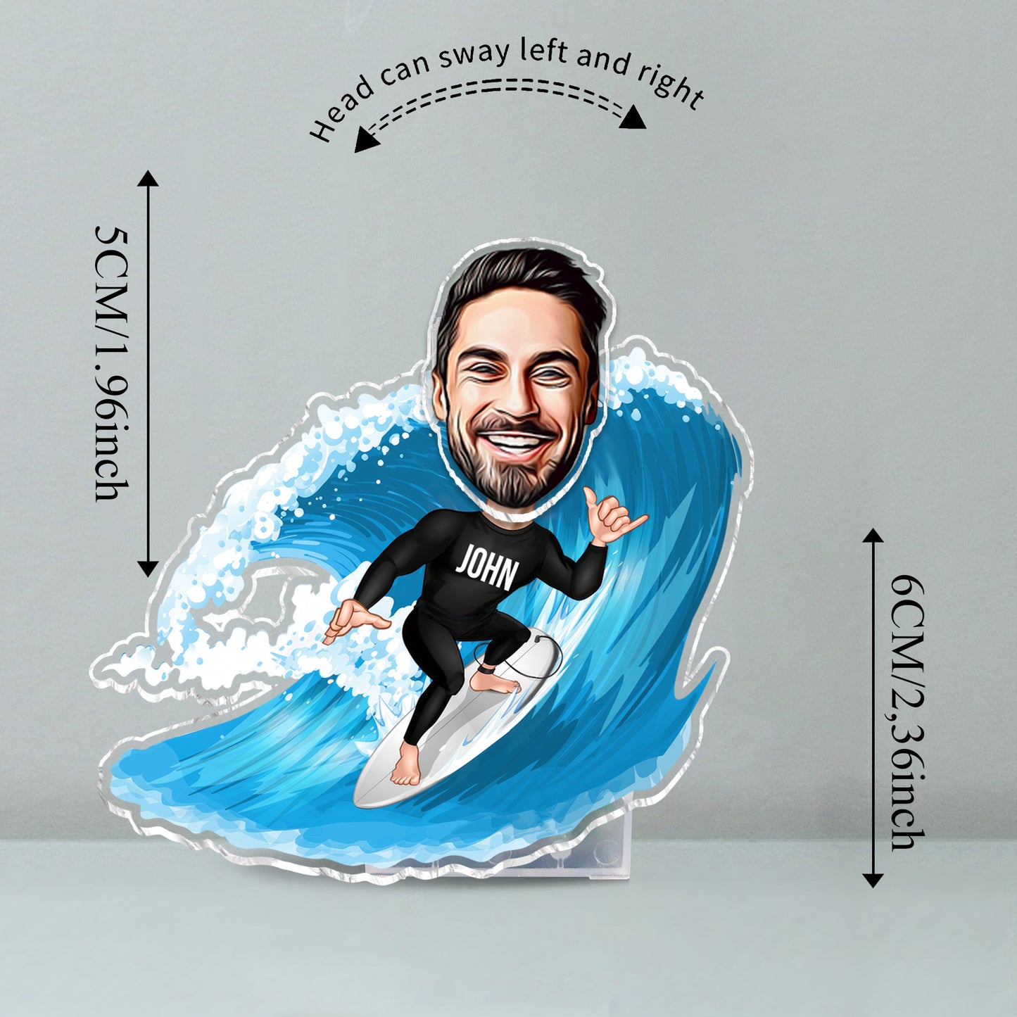 Alles wird dich umbringen, also wähle etwas Lustiges – personalisiertes Surf-Shaking-Headset