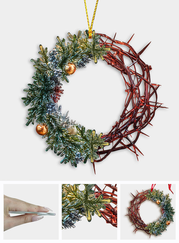 Jesus Is The Reason For The Season - Christian Ornament