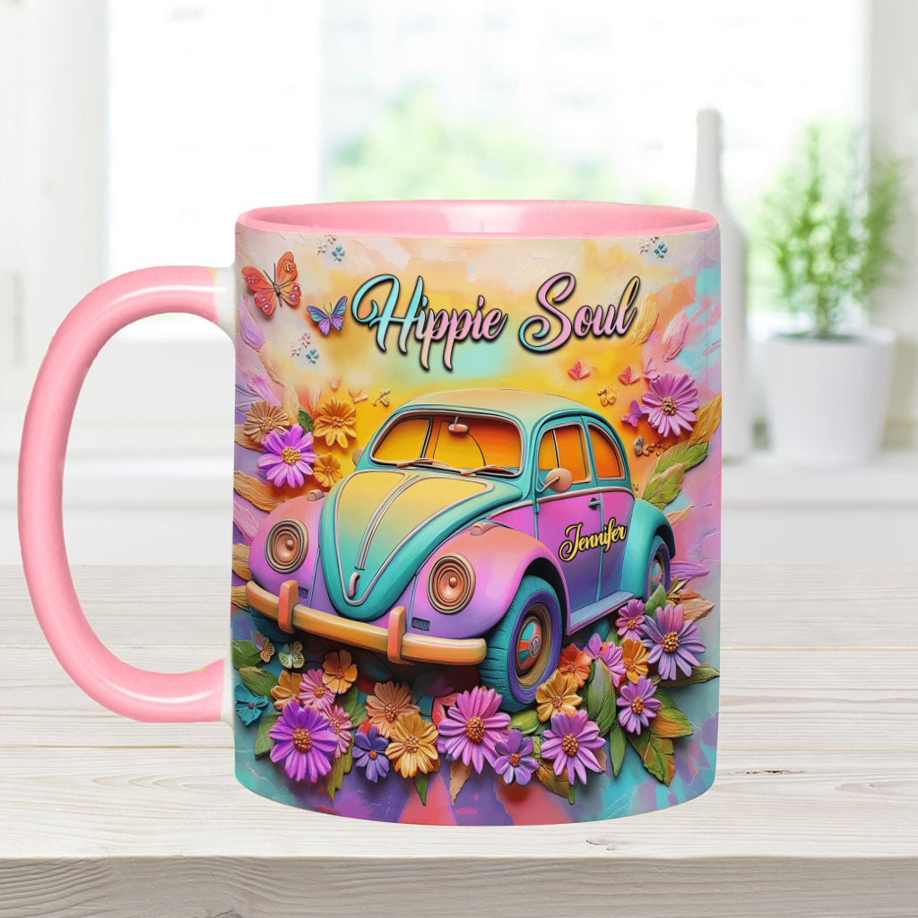 Hippie Soul - Personalized Hippie Accent Mug