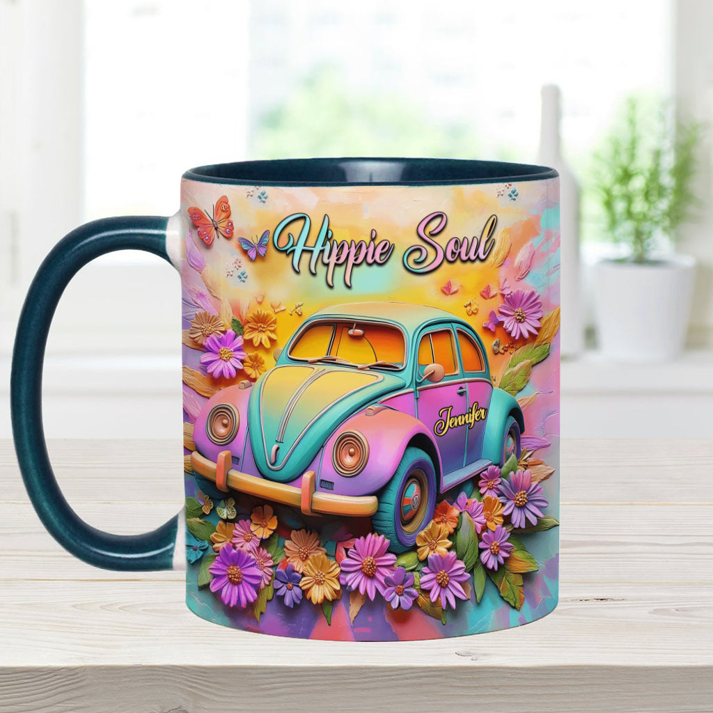 Hippie Soul - Personalized Hippie Accent Mug