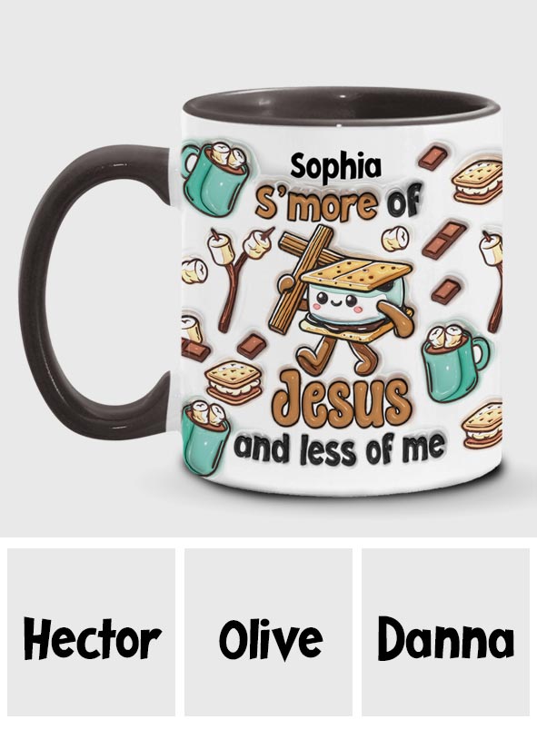 S'more of Jesus - Personalisierte Tasse mit christlichem Akzent