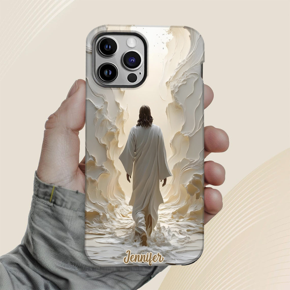 Walk With God - Personalized Christian Full Print Phone Case