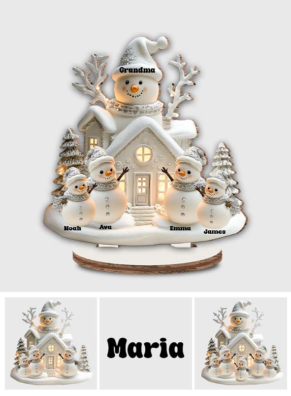 Ich liebe es, Oma zu sein – Personalisierte, freistehende Holzplakette „Oma“