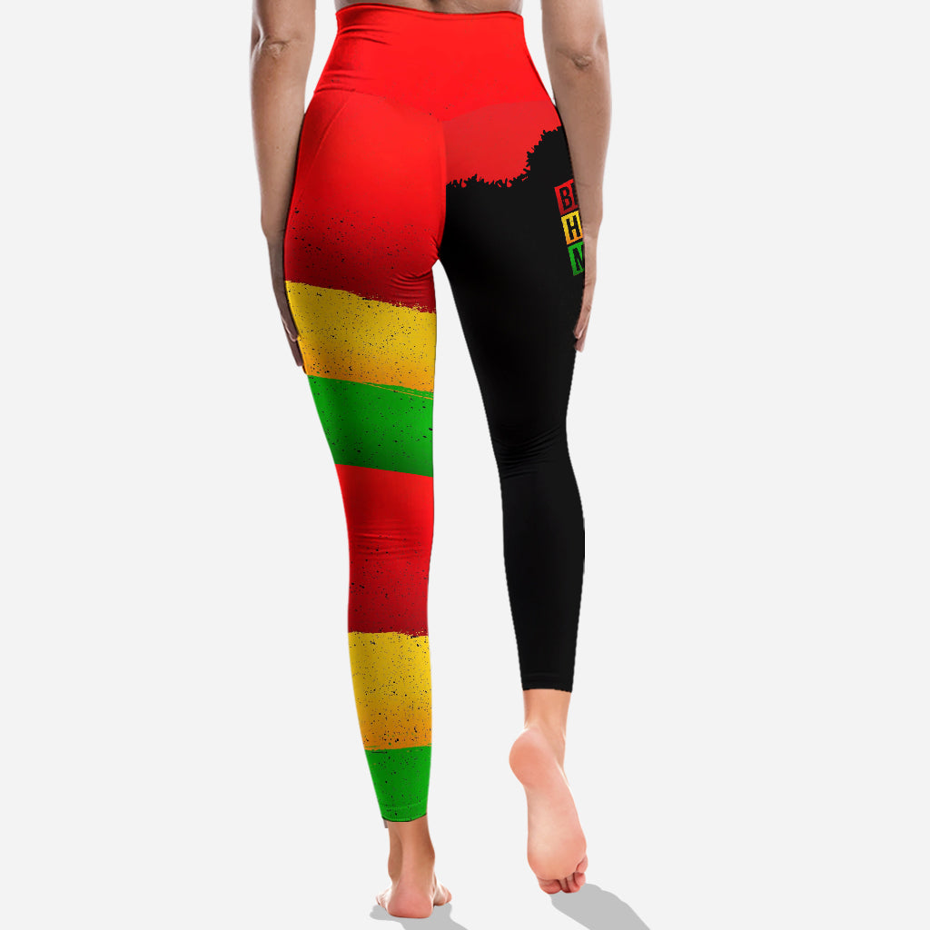 Black History Month - Personalized African American Leggings